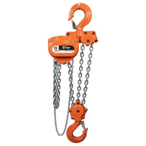 0 5 10 Tiger Lifting Pro Chain Block Tcb #Size_0.5 Ton x 10' Lift