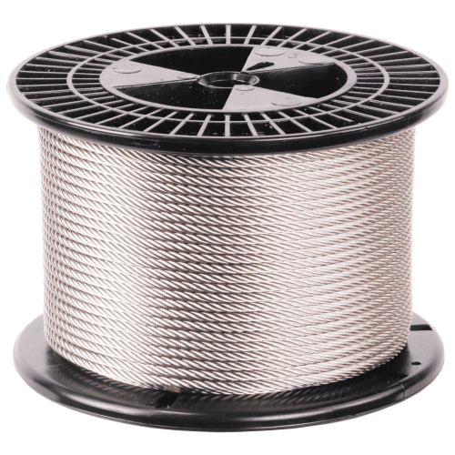 1/8 inch X 200 foot haas stainless 7x19 type 316 stainless steel cable reel main#Size_1/8" X 200'