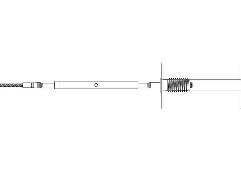 1 8 lag swage turnbuckle drawing