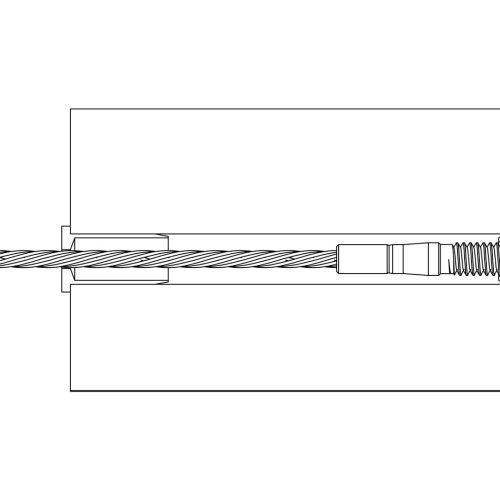 1 8 swage stud assembly drawing section