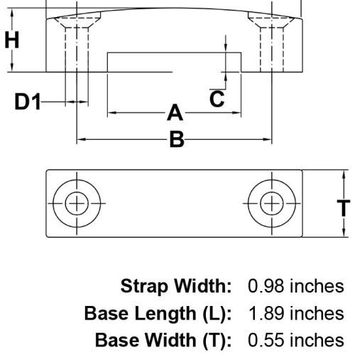 1 Stainless Steel Bridge specification diagram