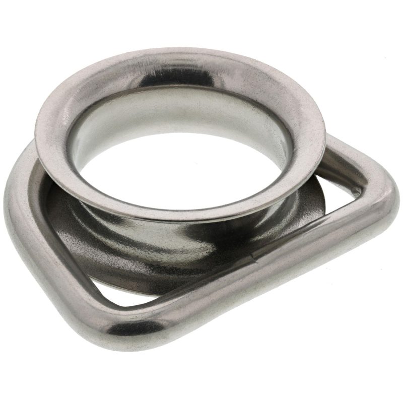 3/8" Stainless Steel D Ring Sheave#Size_3/8" x 2-9/16"