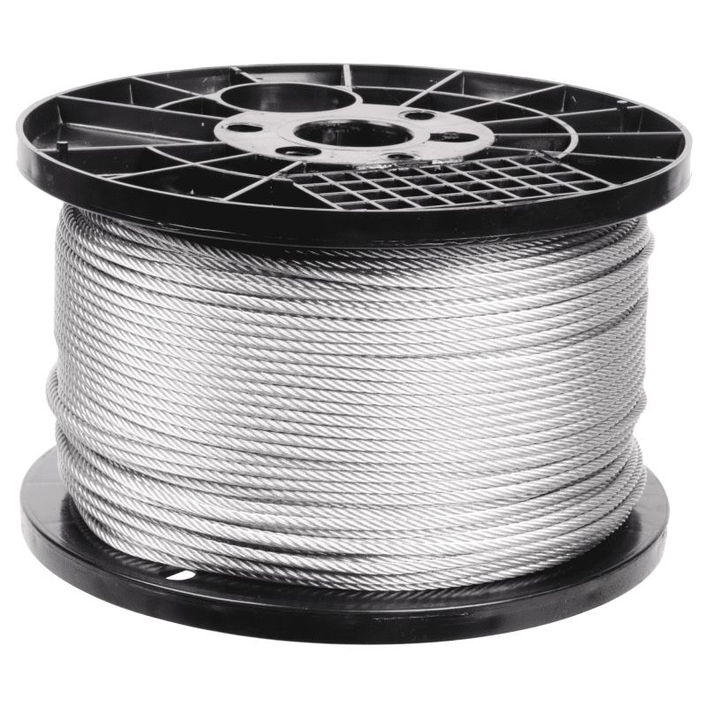 3/16 inch X 1000 foot pro strand 7x19 hot dip galvanized cable reel main#Size_3/16" X 1000'