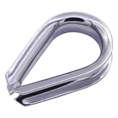 3/32" Stainless Steel Light Duty Wire Rope Thimble#Size_3/32"