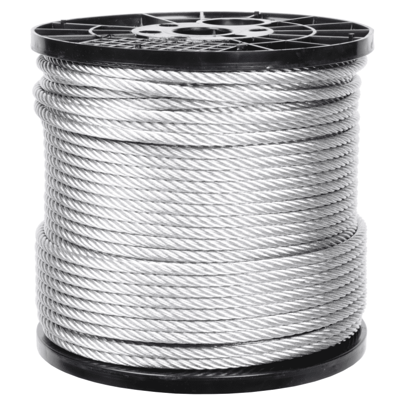 3/8 inch X 500 foot pro strand 7x19 hot dip galvanized cable reel main#Size_3/8" X 500'