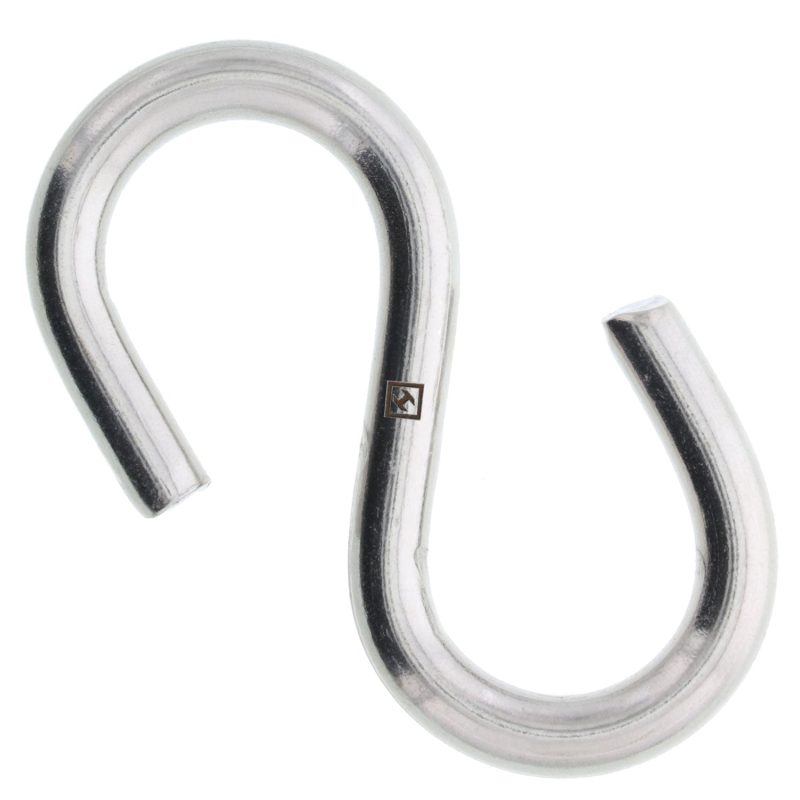 5/16" x 2-1/2" Stainless Steel S Hook#Size_5/16"