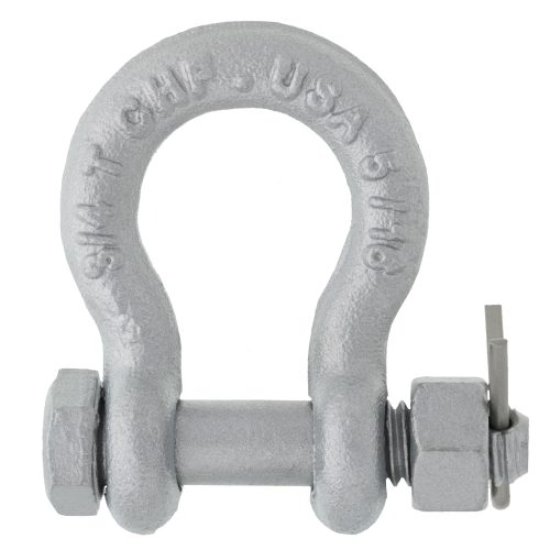 5/16" Chicago Hardware Hot Dip Galvanized Bolt Type Anchor Shackle#Size_5/16"