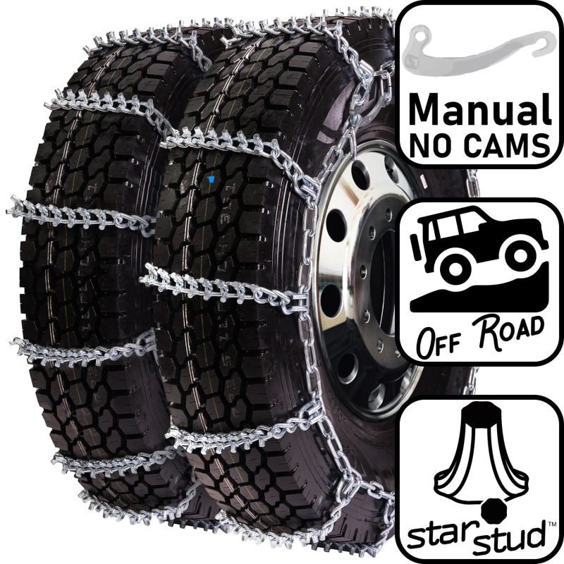 Pewag14604 dual Off Road Star Stud Manual without Cams