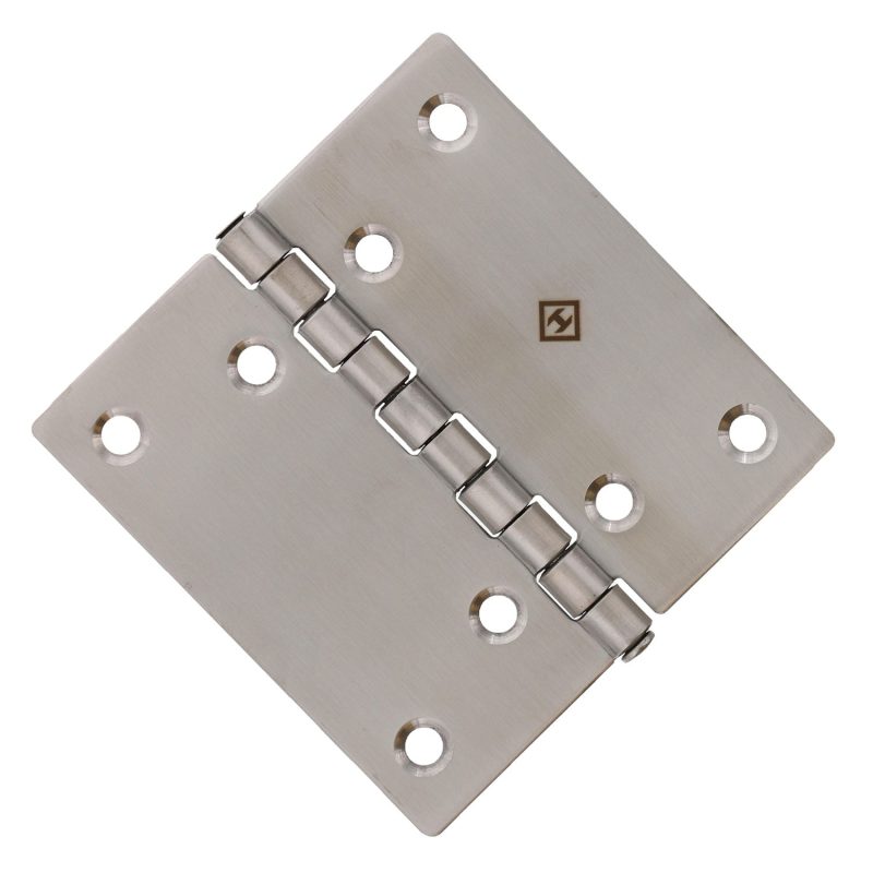 3.94" x 3.94" Stainless Steel Hinge, Style 1179#Size_Each