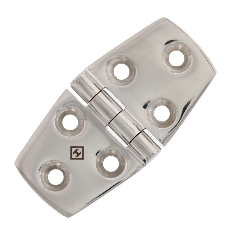 76mm Stainless Steel Marine Hinge, Style 6201#Size_76mm