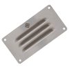 Stainless Steel Rectangular Vent Plate, Style 1271#Size_5" x 2.59"