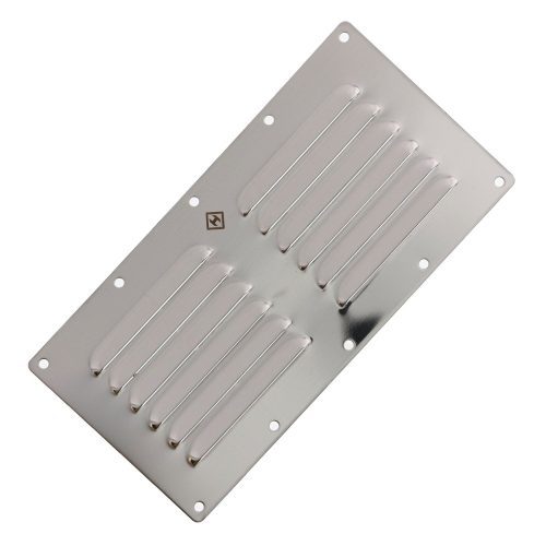 Stainless Steel Rectangular Vent Plate, Style 1273#Size_9.05" x 4.52"