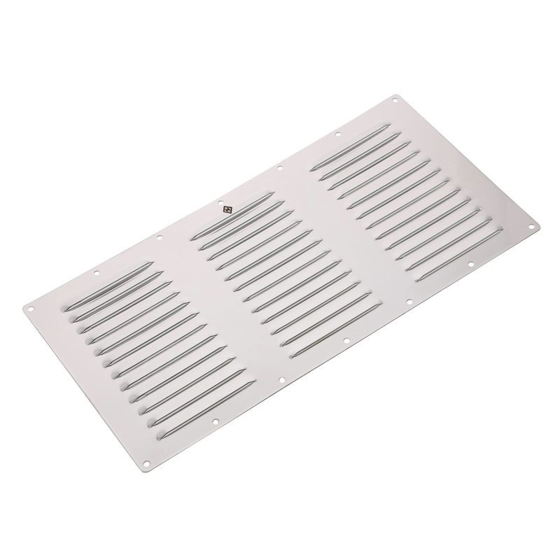 Stainless Steel Rectangular Vent Plate, Style 1274#Size_14.17" x 7.28"