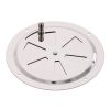 Stainless Steel Round Lockable Vent Plate, Style 1276#Size_Each