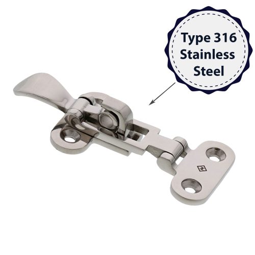 SS Swivel Hasp Style 1245 material type graphic