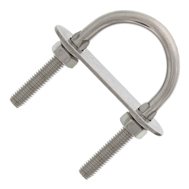 M6 x 1.25" Stainless Steel U-Bolt#Size_M6 x 1.25"