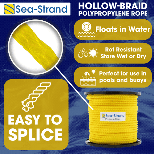 Sea Strand Hollow Braid Infographic