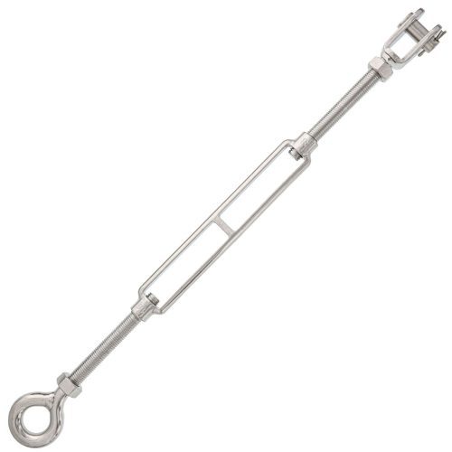 five eighths inch stainless steel turnbuckle jaw x eye alt