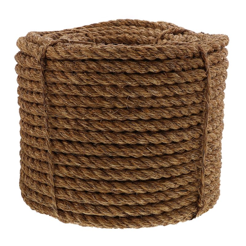 5/8" x 300' Coil, 3-Strand Manila Rope#Size_5/8" x 300'