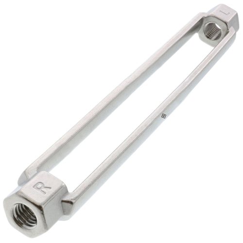 1/2" x 6" Stainless Steel Turnbuckle Body#Size_1/2" x 6"