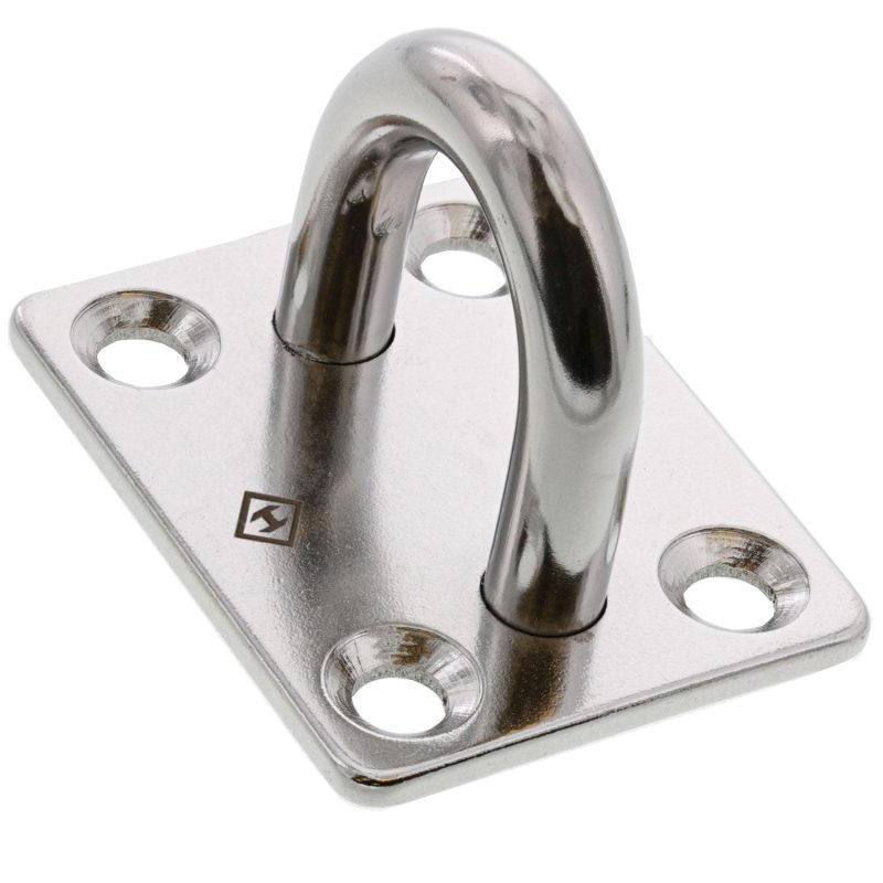 5/16" Stainless Steel Square Pad Eye#Size_5/16"