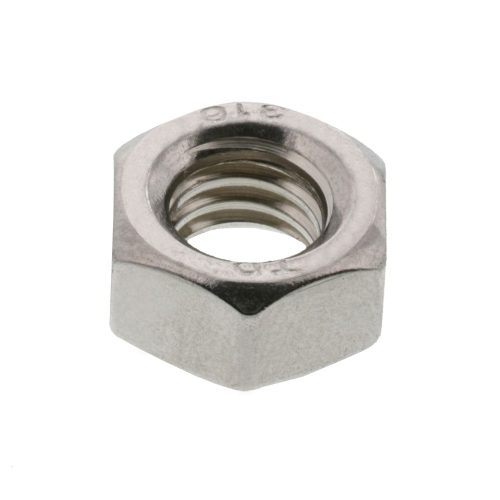 5/16" - 18 TPI,  Stainless Steel Right Hand UNC Hex Nuts#Size_5/16"