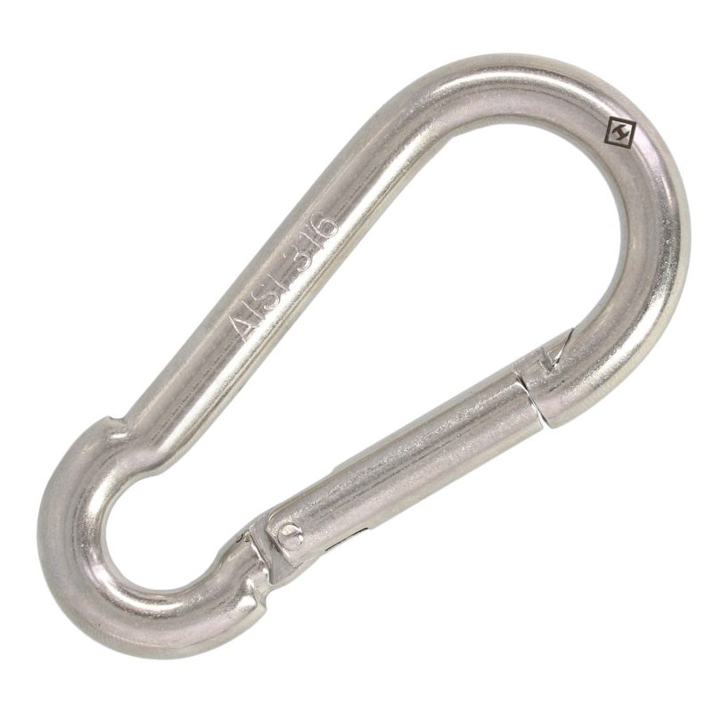 5/16" Stainless Steel Spring Snap Link#Size_5/16"