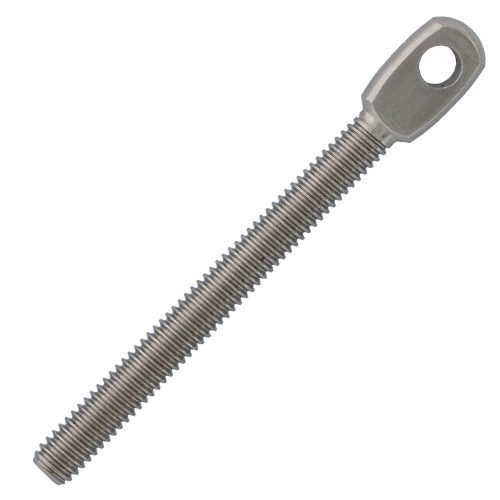 5/16" x 3" Stainless Steel Eye Tab Bolt with 1/4" Bore#Size_5/16" x 3"