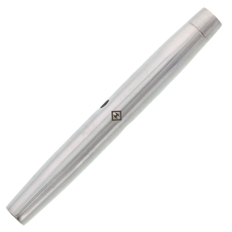 5/16" x 4-1/8" Stainless Steel Pipe Style Turnbuckle Body#Size_5/16" x 4-1/8"