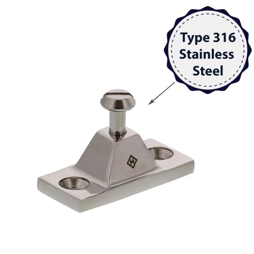 haas stainless steel Deck Hinge Side Mount material type graphic