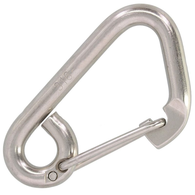 15/32" Stainless Steel Harness Style Snap Link#Size_15/32"