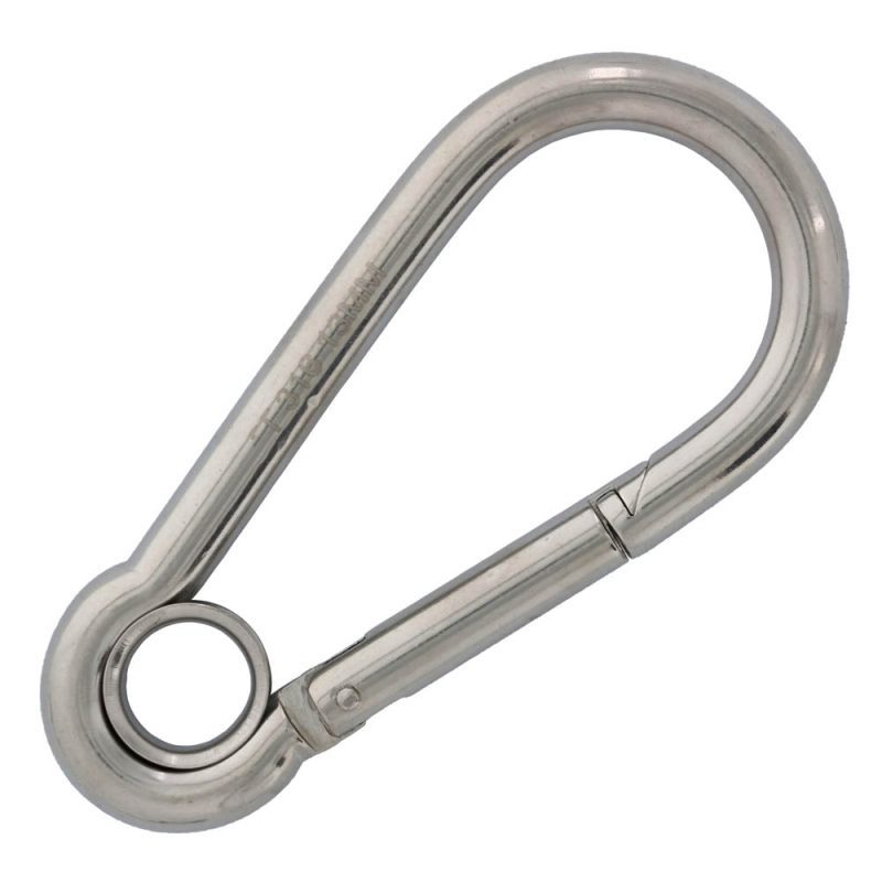 1/2" Stainless Steel Snap Link With Eyelet#Size_1/2"