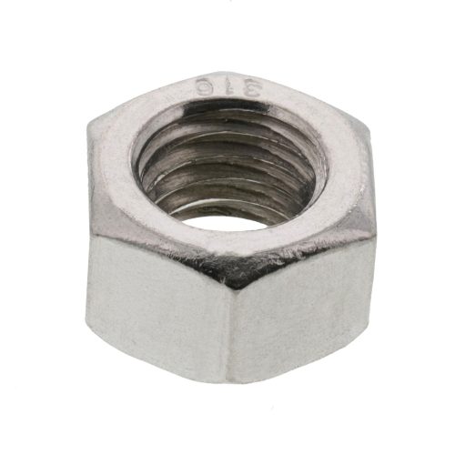 half inch stainless steel left hand unc hex nuts