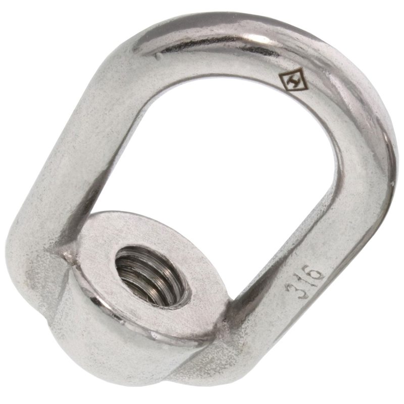 1/2" Thread Stainless Steel US Type Eye Nut#Size_1/2"