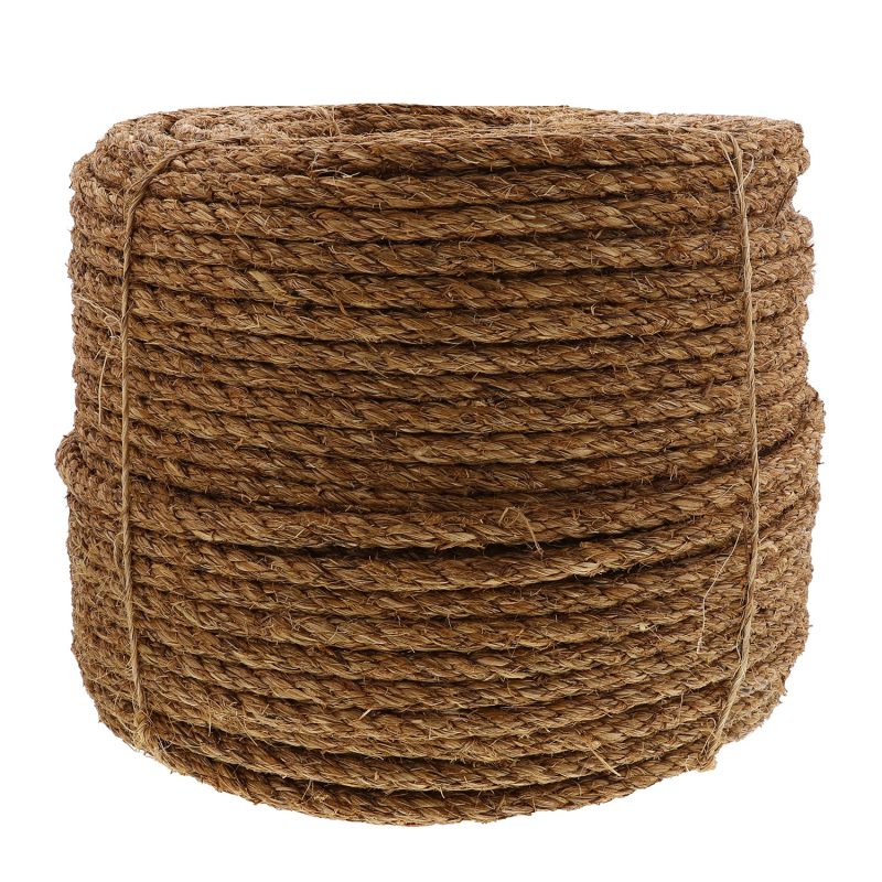 1/2" x 600' Coil, 3-Strand Manila Rope#Size_1/2" x 600'