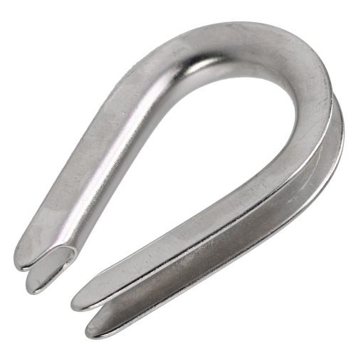 1/8" Stainless Steel Light Duty Wire Rope Thimble#Size_1/8"