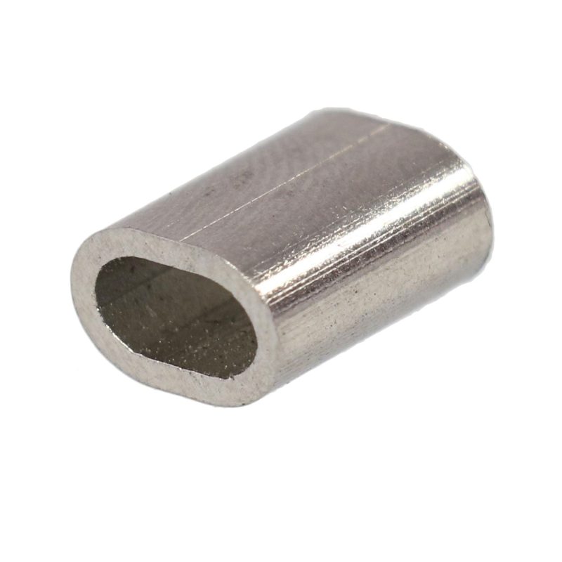 1/8" Stainless Steel Oval Sleeve#Size_1/8"