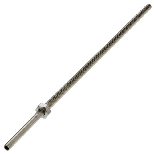 1/8" Cable x 1/4" Thread, Stainless Cable Railing Xtra Long Threaded Stud#Size_1/8" x 1/4"