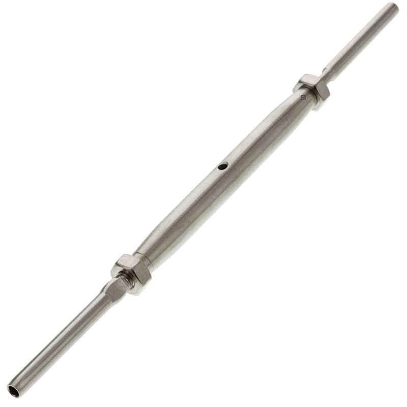 1/4" x 3-1/4" S.S., Hand Swage x Hand Swage Turnbuckle for 1/8" Cable#Size_1/8"