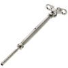 1/4" x 3-1/4" S.S., Deck Toggle Jaw x Swage Turnbuckle for 1/8" Cable#Size_1/8"