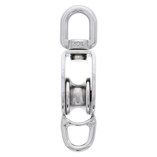 one inch stainless steel block swivel eye loop alt