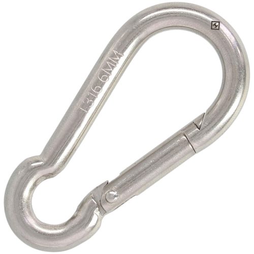 1/4" Stainless Steel Spring Snap Link#Size_1/4"