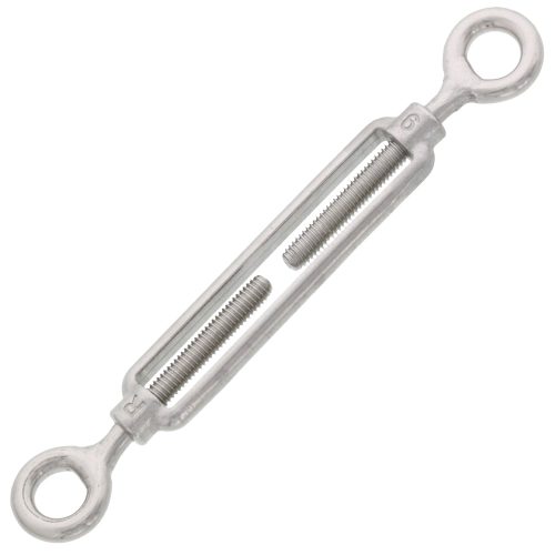 1/4" x 3-1/2" Stainless Steel Eye x Eye Turnbuckle#Size_1/4" x 3-1/2"