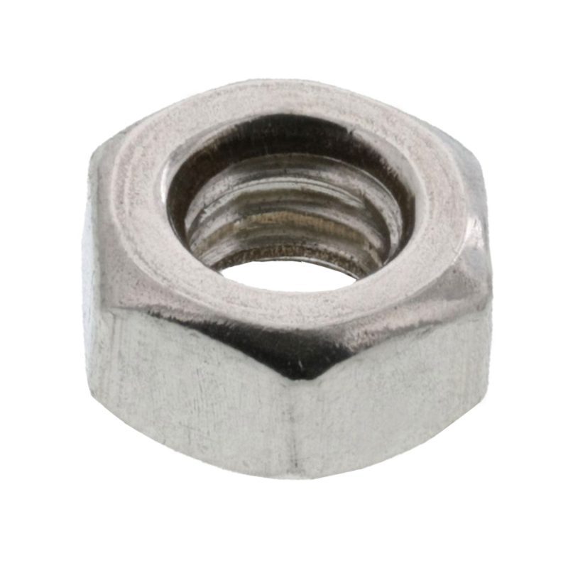 quarter inch stainless steel left hand unc hex nuts