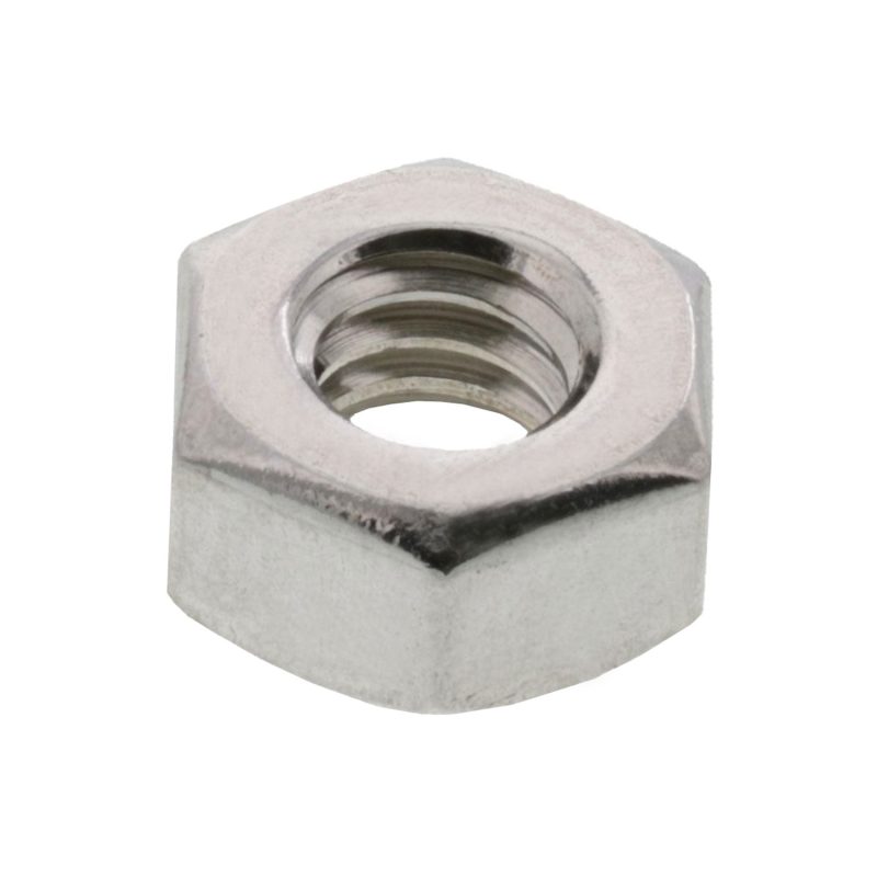 1/4" - 20 TPI,  Stainless Steel Right Hand UNC Hex Nuts (D)#Size_1/4" - 20 TPI