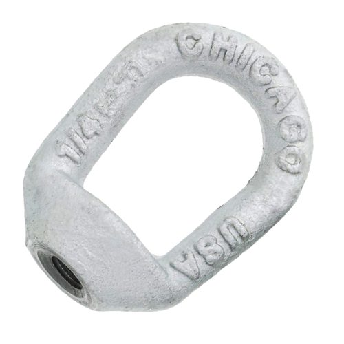 1/4" Chicago Hardware Drop Forged Hot Dip Galvanized Eye Nut with 1/4" Bail#Size_1/4"