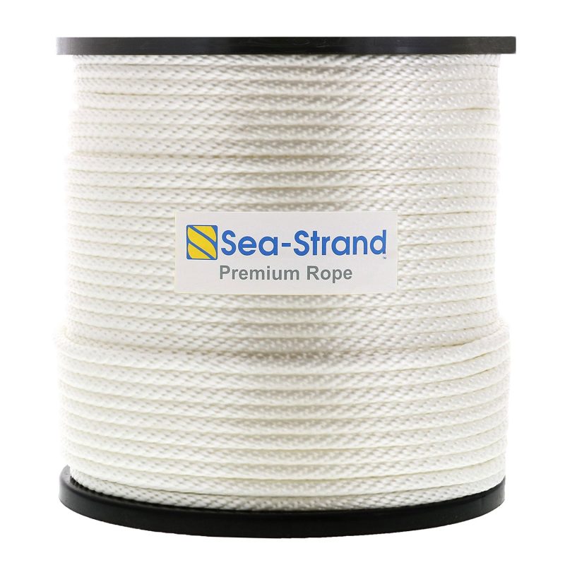 1/4" x 500' Reel, Solid Braid Nylon Rope#Size_1/4" x 500'