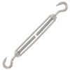 1/4" x 4" Stainless Steel Hook x Hook Turnbuckle#Size_1/4" x 4"