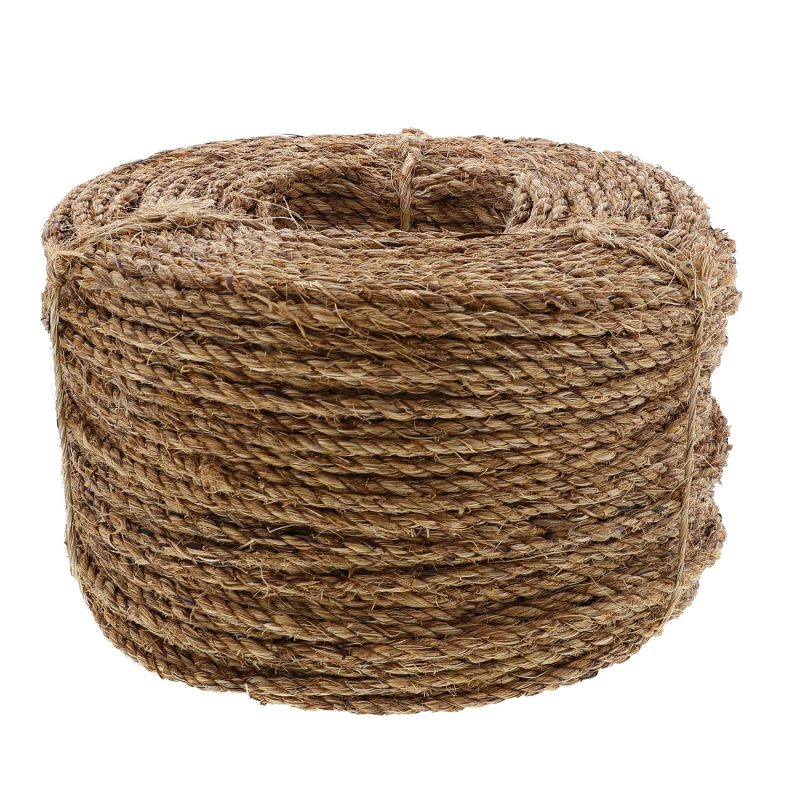 1/4" x 600' Coil, 3-Strand Manila Rope#Size_1/4" x 600'