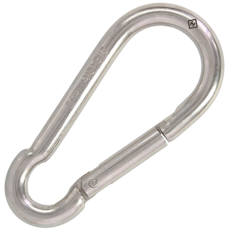 7/16" Stainless Steel Spring Snap Link#Size_7/16"